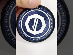 कपड़ों के उपयोग के लिए कस्टम टाटामी सिलिकॉन स्थानांतरण लेबल