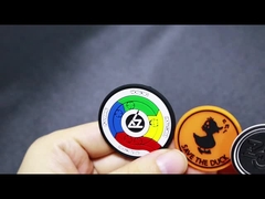 उभरा हुआ लोगो साबर कपड़े लेबल 3डी माइक्रो इंजेक्शन सिलिकॉन पैच