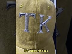 टोपी के लिए धातु 3 डी प्रभाव