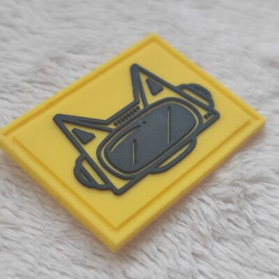 Custom Logo Silicone Soft Washable 3D Colorful Silicone Badges Customizable Silicone Logo Patch for Clothing