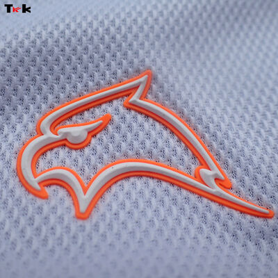 Custom 3D Soft Rubber Logo and Clothing Label Molded Silicone Heat Transfers Tshirt Hot Transfer Printing Label