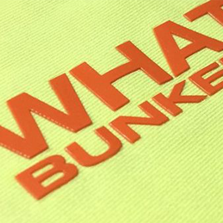 Customizable 3D Silicone Heat Transfer Label with Quick Sample Lead Time for Garments and Sportswear